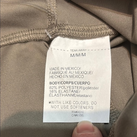 Under Armour UA Motion Flare Pants High Waist Taupe/olive green size M- - Picture 6 of 13